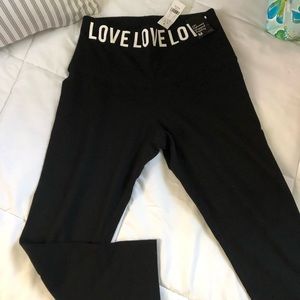 NY and Company High Waisted Crop Yoga Leggings